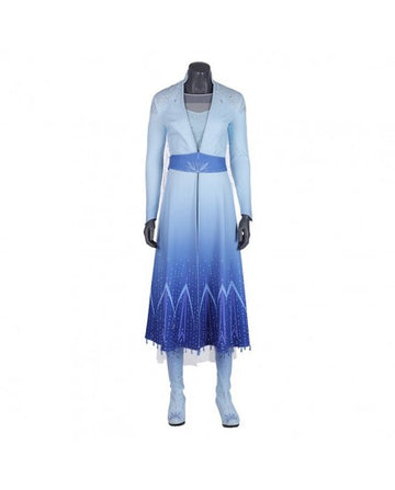 Elsa cosplay dress